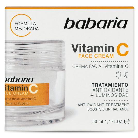 CREMA FACIAL VITAMINA C 50 ML BABARIA