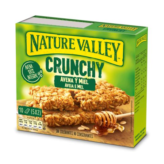 BARRITAS CON AVENA Y MIEL, 210GR NATURE VALLEY