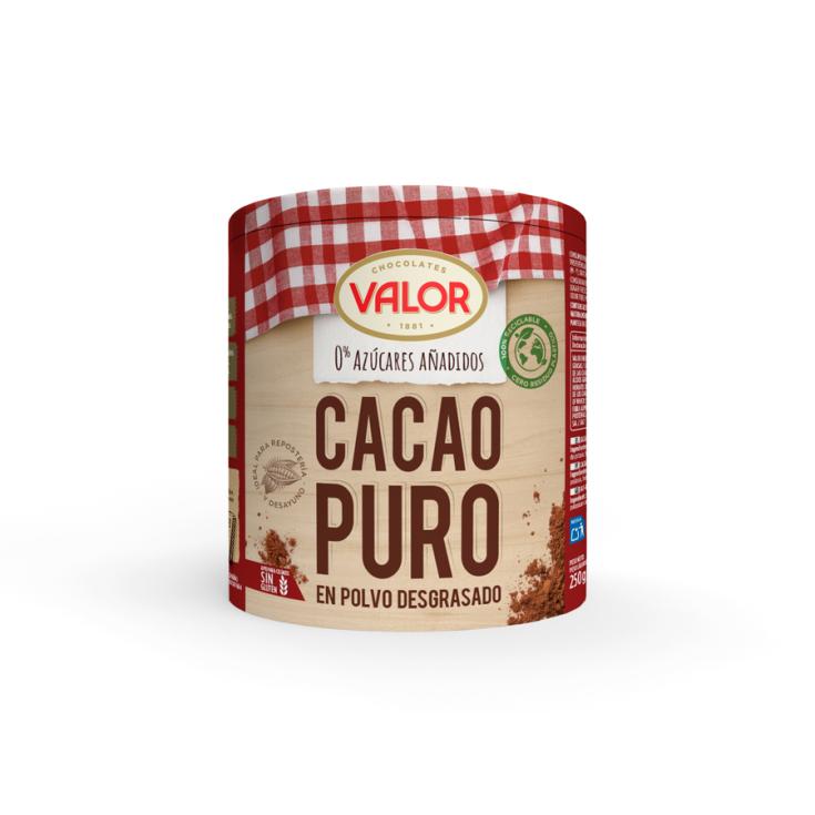 CACAO PURO EN POLVO, 250GR VALOR