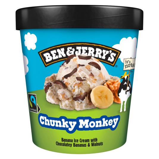 HELADO CHUNKY MONKEY , 465ML BEN&JERRY'S