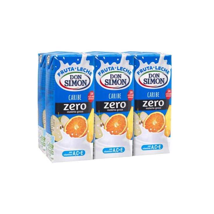 ZUMO CARIBE CON LECHE, 6X200ML DON SIMON