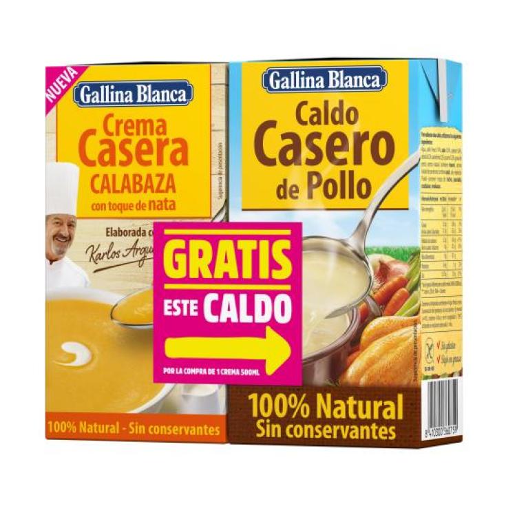 CREMA DE CALABAZA, 500ML GALLINA BLANCA