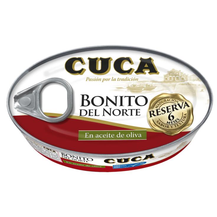 BONITO DEL NORTE EN ACEITE DE OLIVA, 82G CUCA