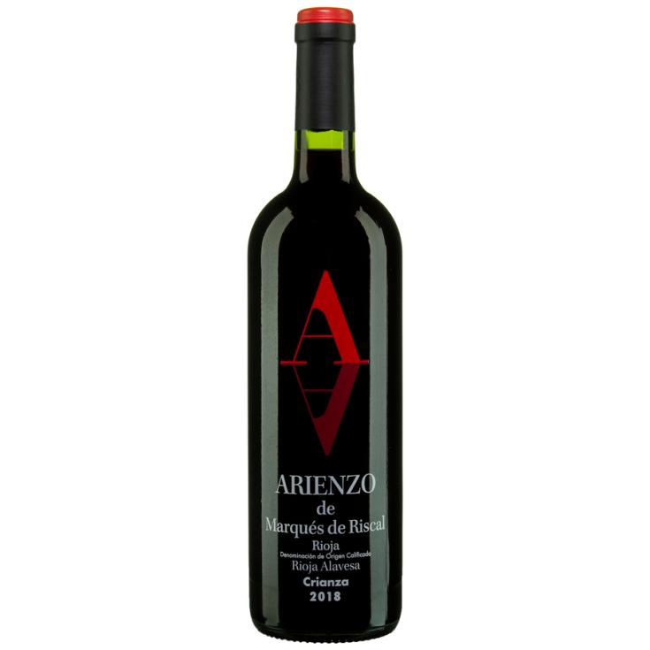 VINO TINTO CRIANZA ARIENZO, 750ML MARQUES DE RISCAL