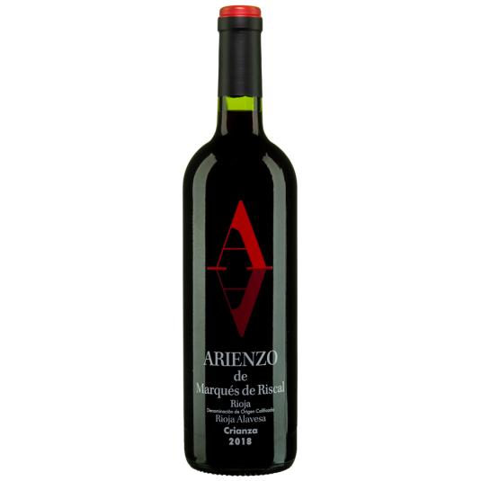 VINO TINTO CRIANZA ARIENZO, 750ML MARQUES DE RISCAL