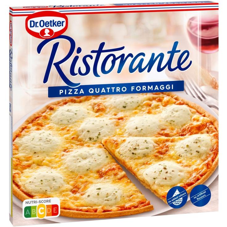 RISTORANTE PIZZA QUATTRO FORMAGGI , 340G DR OETKER