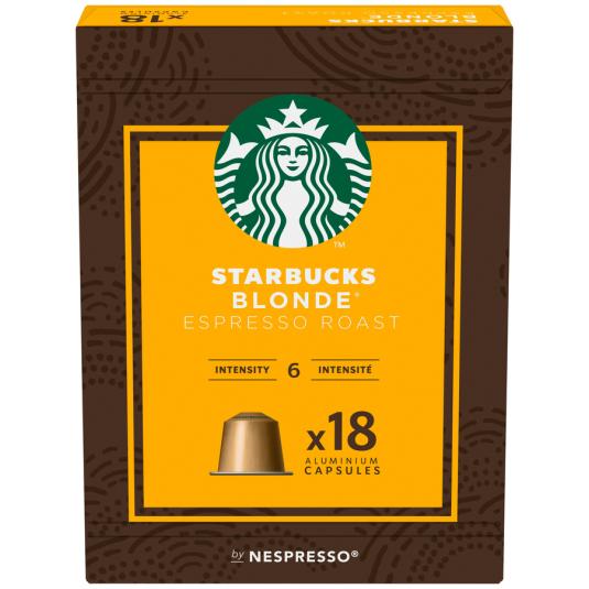 CAPSULAS DE CAFE ESPRESSO, 18CAPS STARBUCKS