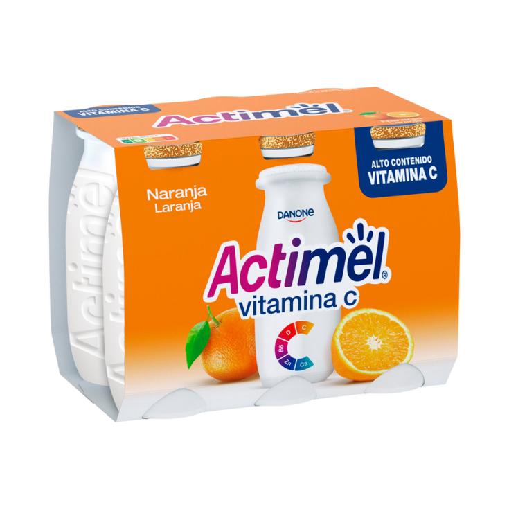 ACTIMEL NARANJA VITAMINA C ,6X100G DANONE