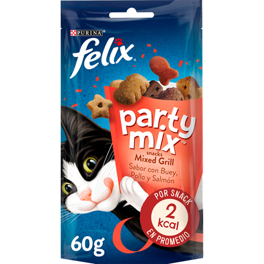 SNACK GATO CON BUEY Y POLLO, 60G FELIX