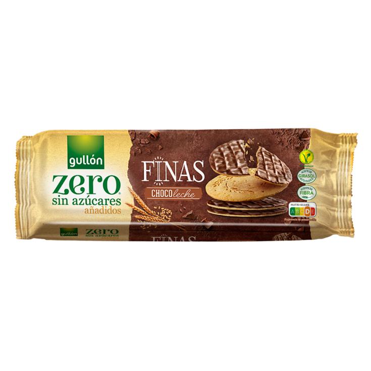 GALLETAS ZERO FINAS CHOCO LECHE, 150GR GULLON