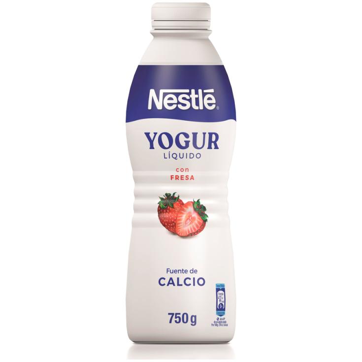 YOGUR LIQUIDO FRESA, 750G NESTLE