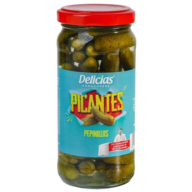 PEPINILLO PICANTE, 125G DELICIAS