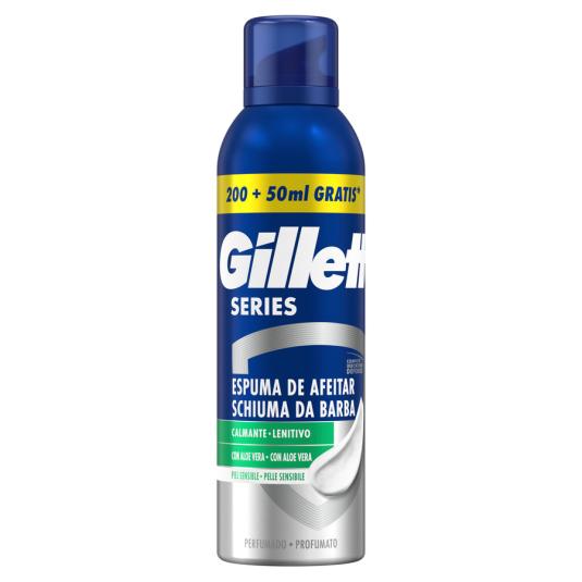 ESPUMA DE AFEITAR PIEL SENSIBLE, 250 ML GILLETTE