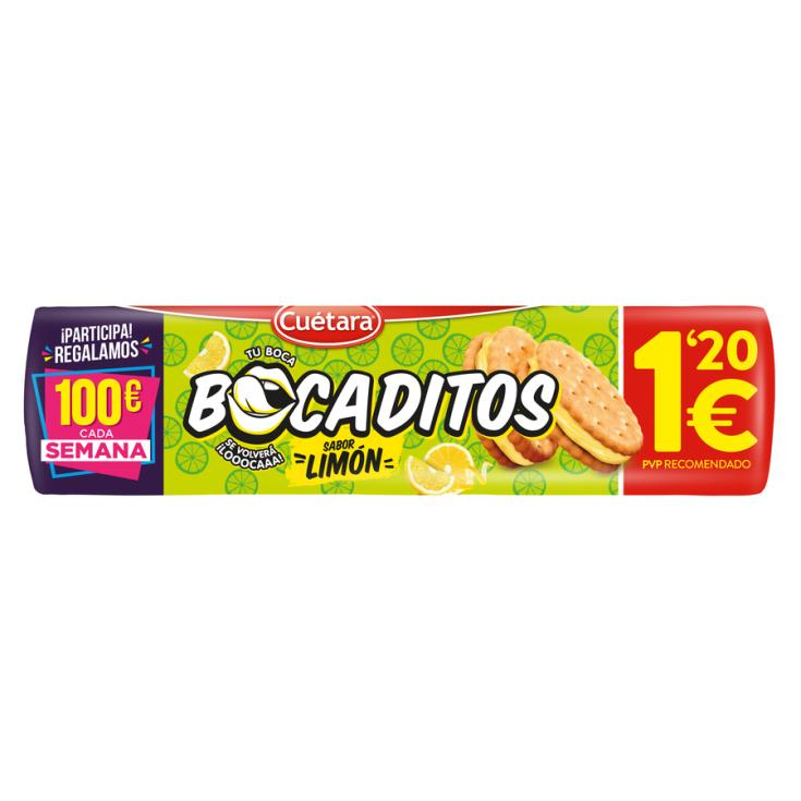 BOCADITOS DE LIMON, 150G CUETARA