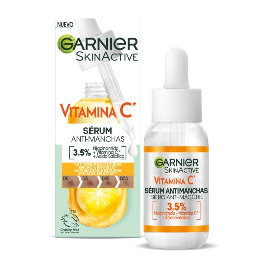 SERUM FACIAL VITAMINA C DOSIFICADOR,30ML GARNIER