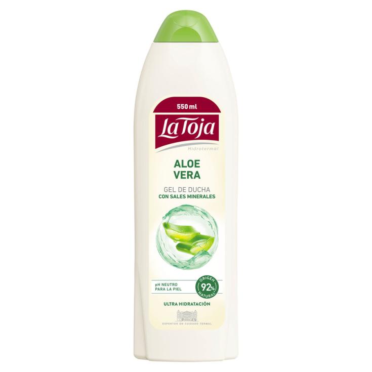 GEL DE DUCHA ALOE VERA, 550 ML LA TOJA