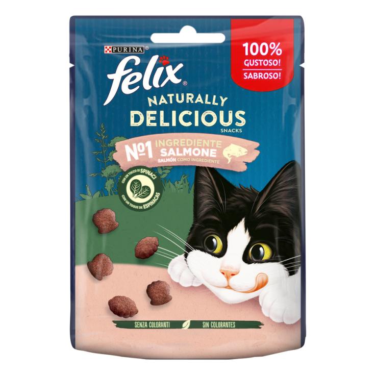 SNACK GATO NATURALLY DELICIOUS SALMON,85 FELIX