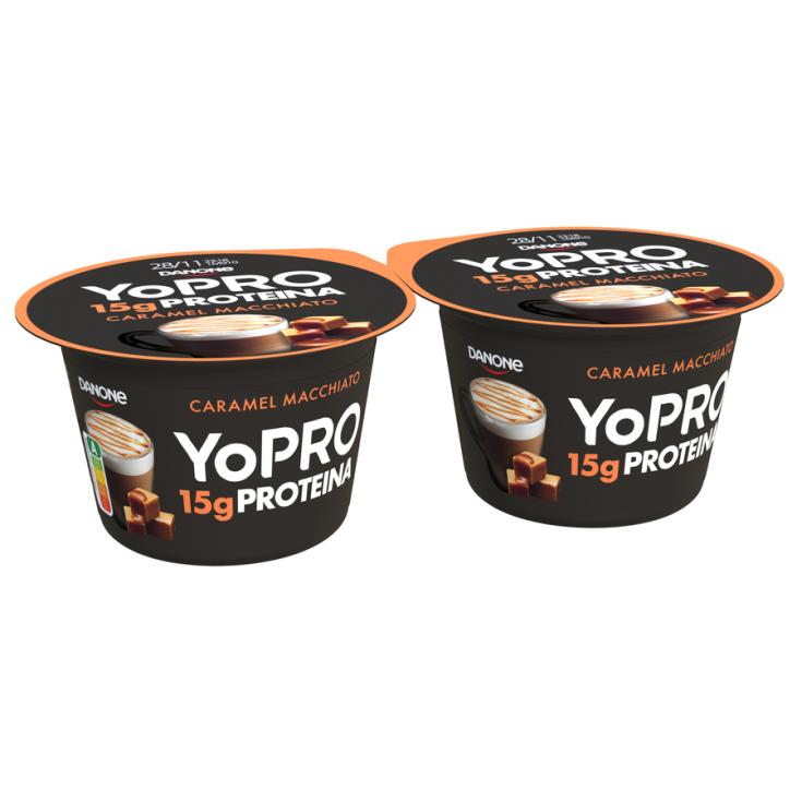 YOPRO CAFE MACCHIATO, 2X160G DANONE