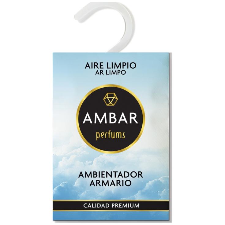 AMBIENTADOR ARMARIO AIRE LIMPIO, 1 UD AMBAR