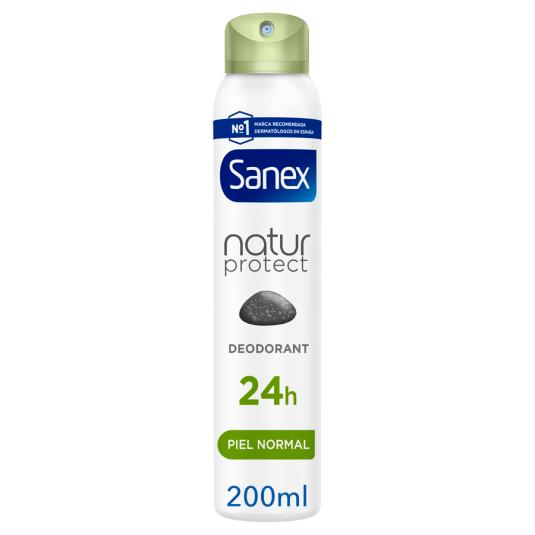 DESODORANTE SPRAY NATUR PROTECT 0%, 200M SANEX