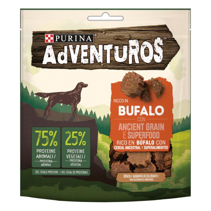 SNACK PARA PERRO BUFALO, 120 GR ADVENTUROS