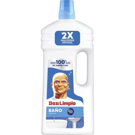 LIMPIADOR DE BAÑO AROMA FRESCO, 1.3L DON LIMPIO