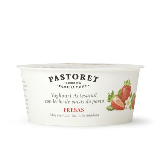 YOGUR ARTESANO FRESA , 125 GRS PASTORET