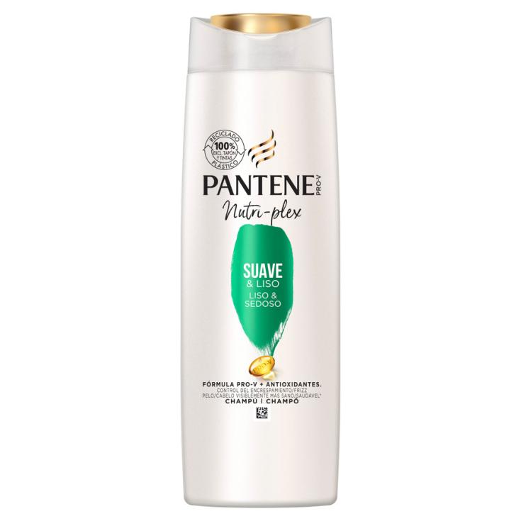 CHAMPU SUAVE Y LISO, 250ML PANTENE