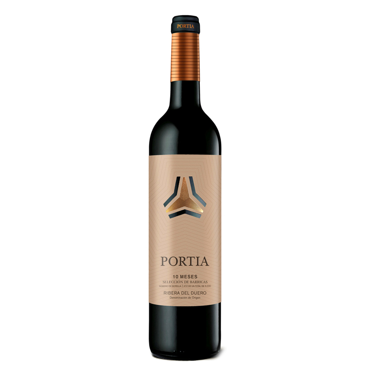 VINO PORTIA 10 MESES RIBERA DUERO , 75CL PORTIA