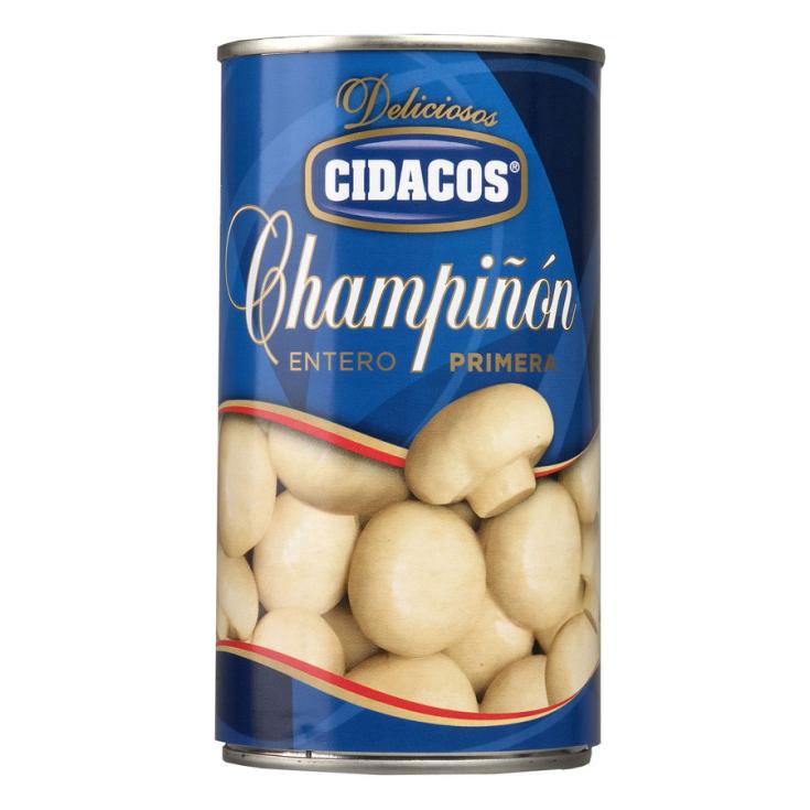 CHAMPIÑON ENTERO, 180GR CIDACOS