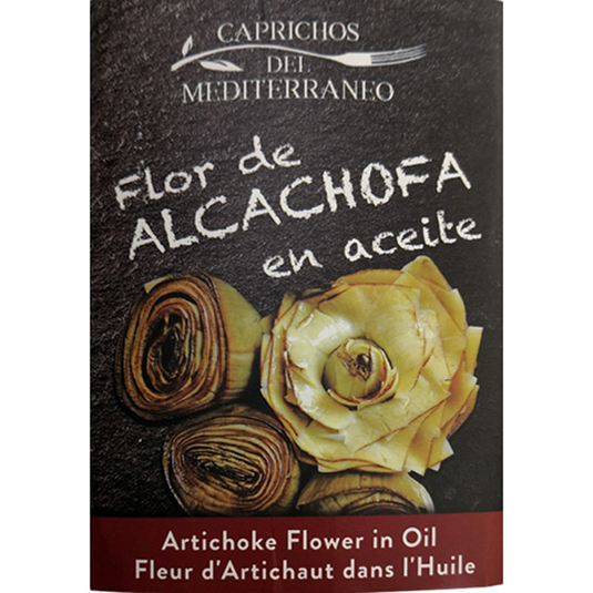 FLOR DE ALCACHOFA CONFITADA ACEITE,500GR CAPRICHOS MEDITERRA