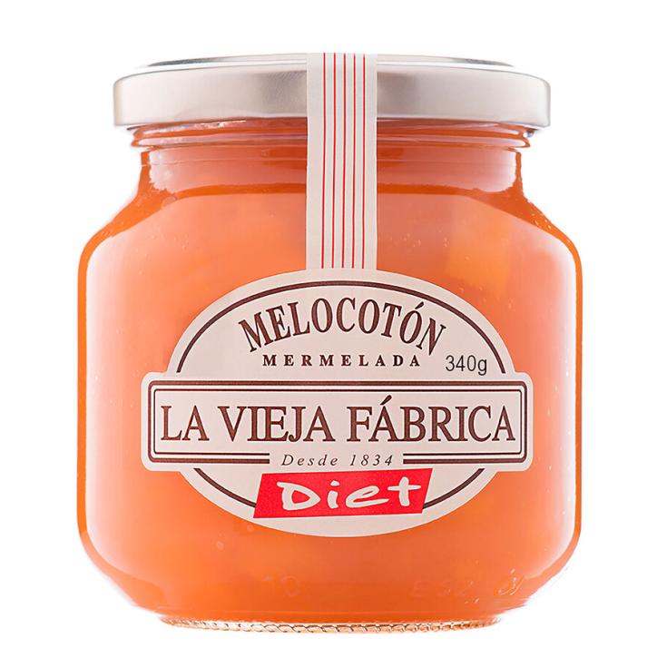 MERMELADA DE MELOCOTON DIET, 280GR LA VIEJA FABRICA
