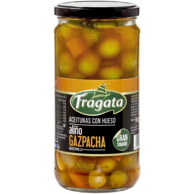 ACEITUNAS GAZPACHA, 595G FRAGATA