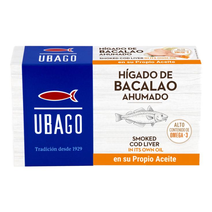 HIGADO DE BACALAO, 100GR UBAGO