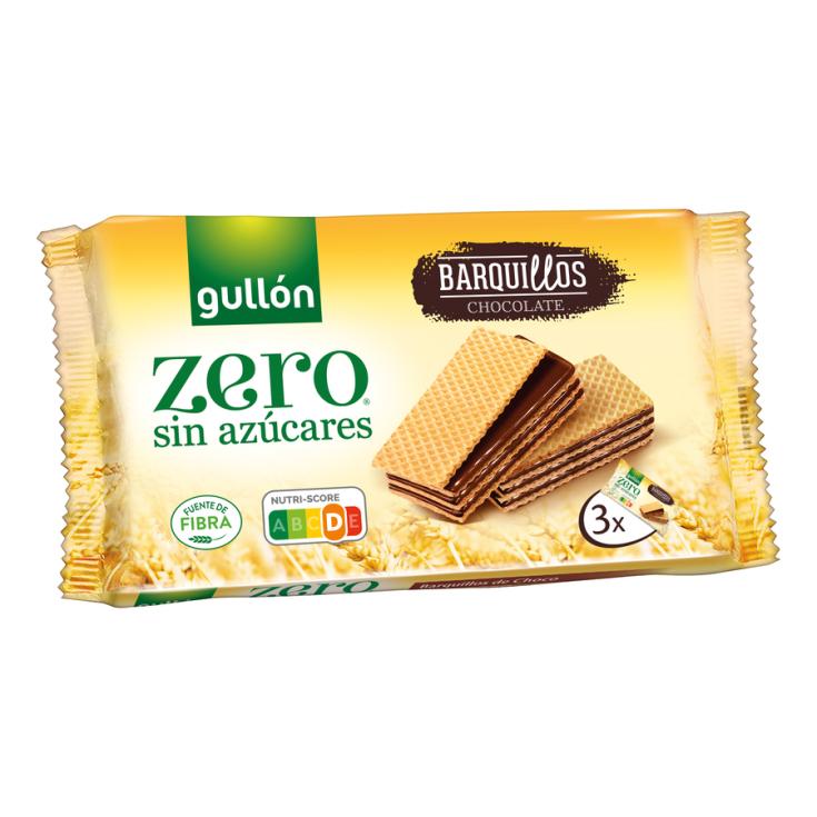 BARQUILLO CHOCOLATE ZERO, 180GR GULLON