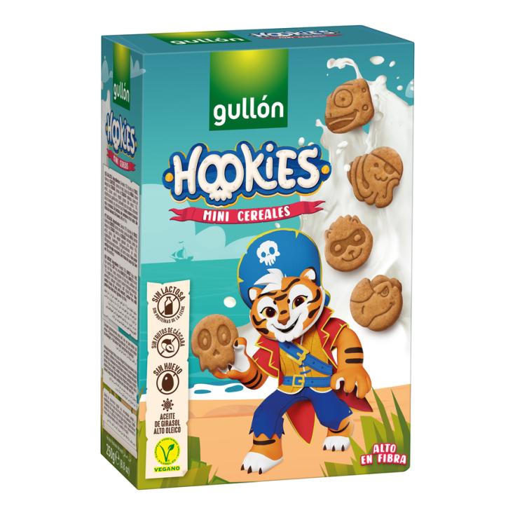 GALLETAS HOOKIES MINI CEREALES, 250G GULLON