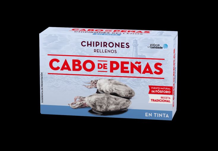 CHIPIRON EN SU TINTA, 115G CABO DE PEÑAS