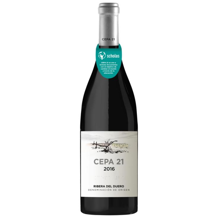 VINO TINTO D.O. RIB.DUERO, 750ML CEPA 21