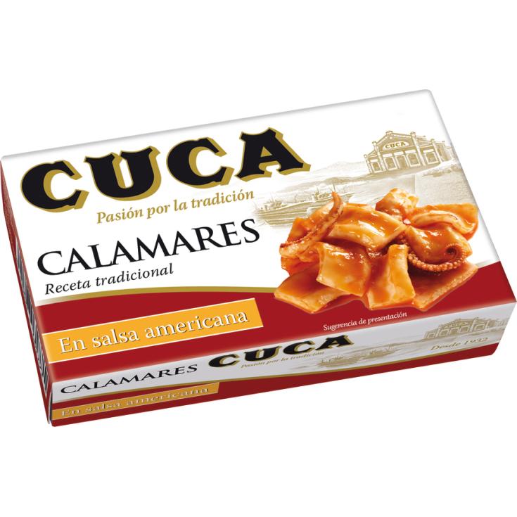 CALAMARES SALSA AMERICANA, 72GR CUCA