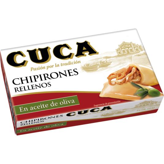 CHIPIRON EN ACEITE, 72G CUCA