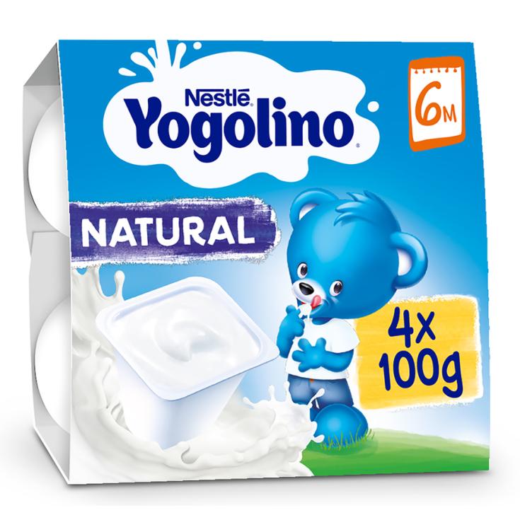 POSTRE LACTEO NATURAL, 4X100GR NESTLE YOGOLINO