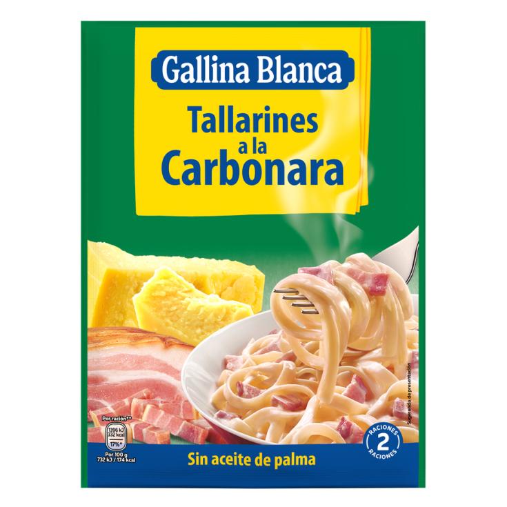 TALLARINES CARBONARA G.BL