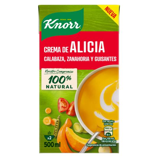 CREMA ALICIA, 500ML KNORR