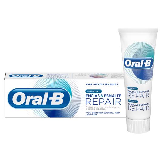 PASTA DE DIENTES ENCIAS Y ESMALTE, 75ML ORAL B