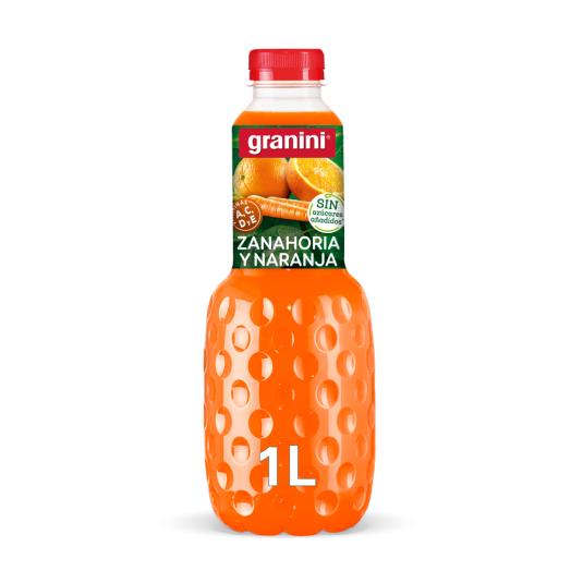 NECTAR DE NARANJA Y ZANAHORIA, 1L GRANINI