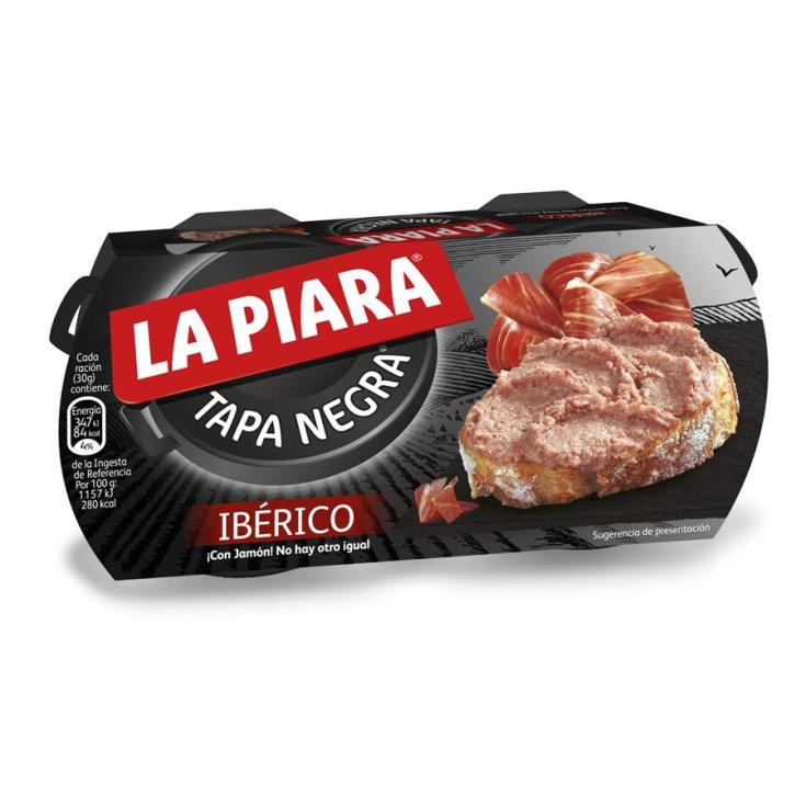 PATE IBERICO, 2X73GR LA PIARA