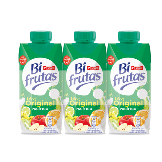 BIFRUTAS PACIFICO ORIGINAL, 3X330ML PASCUAL