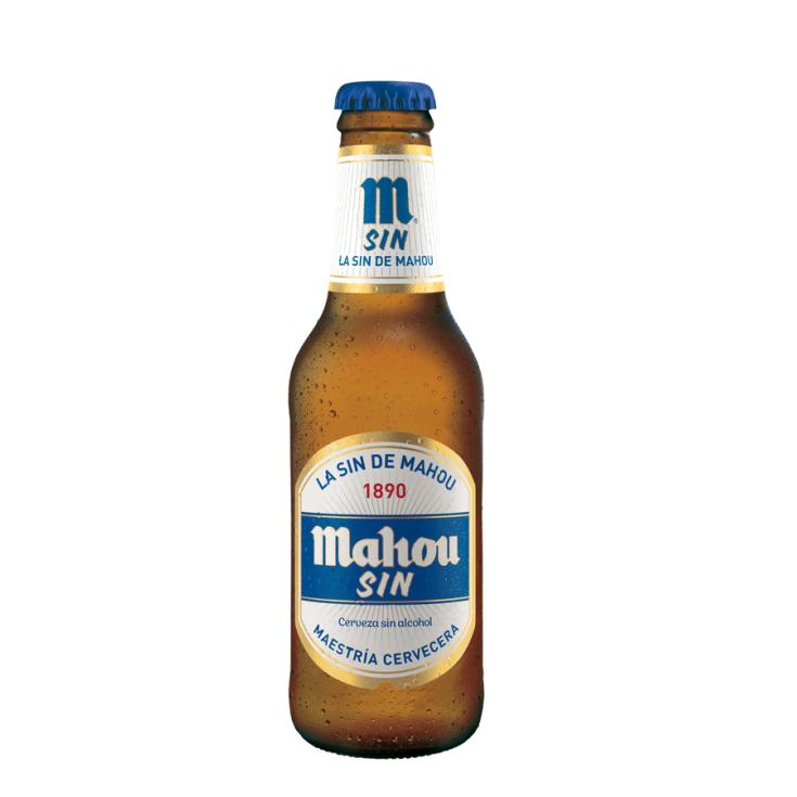 CERVEZA SIN, 6X250ML MAHOU