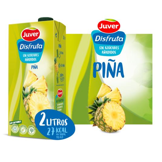 NECTAR DE PIÑA SIN AZUCAR DISFRUTA, 2L JUVER