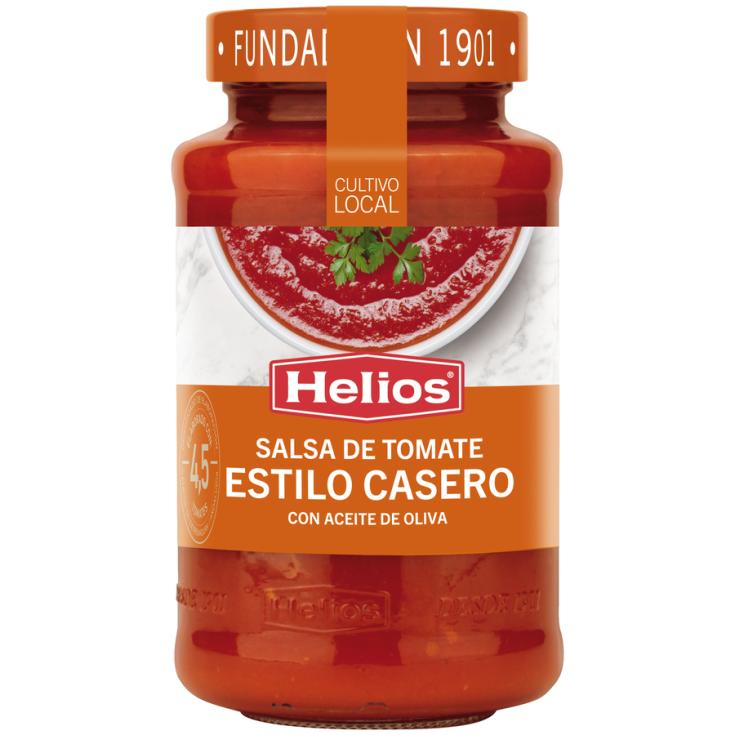 SALSA DE TOMATE CASERA, 570G HELIOS